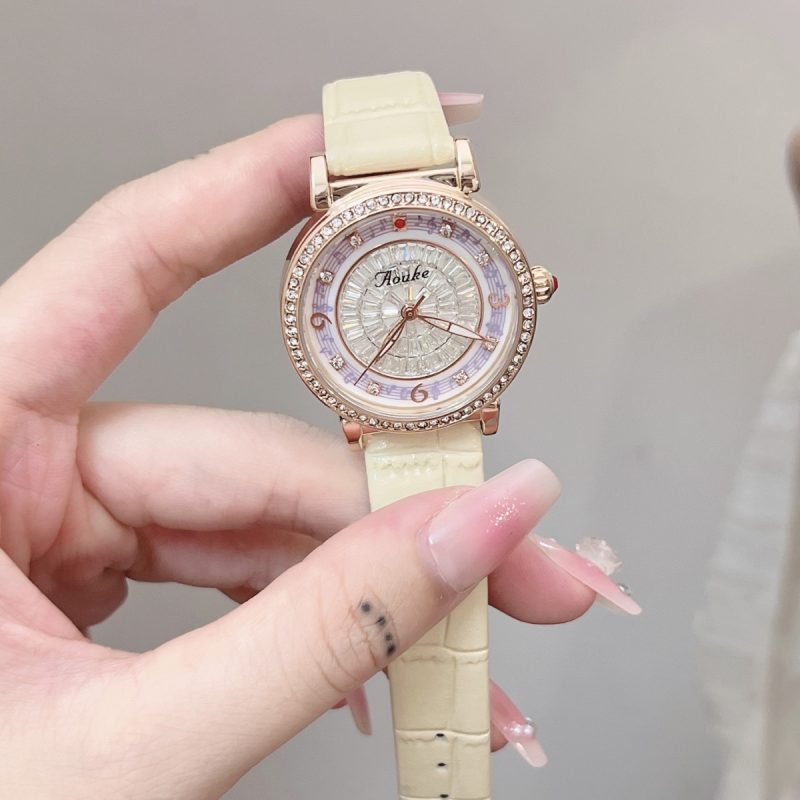 Music Symbol Design New Ladies Mechanical Watch Temperament Fashion Full Diamond Luxury Automatic Personality Elegant Watch Gift - Image 3