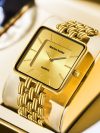 Square Gold Women Bracelet Watch Top Brand Luxury Waterproof Retro Advanced Chain Watch Gift Ladies Wrist Watch For Female Clock
