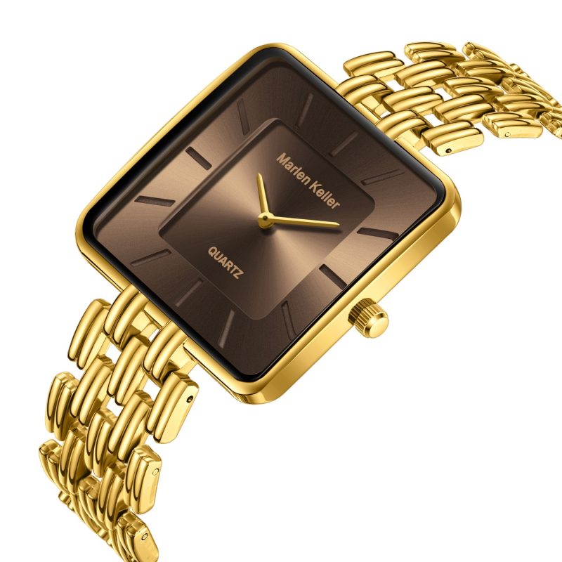 Square Gold Women Bracelet Watch Top Brand Luxury Waterproof Retro Advanced Chain Watch Gift Ladies Wrist Watch For Female Clock - Image 8