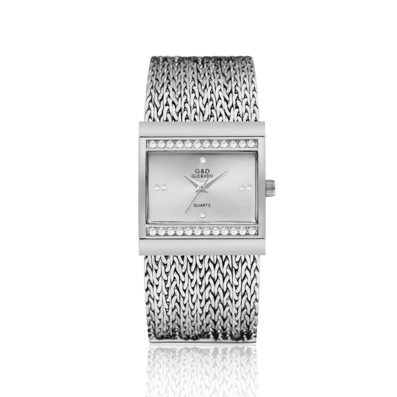 Ladies Wrist Watches Woman Famous Brand Dress Square Design Female Wristwatch Gold Stainless Steel Clock Montre Femme 2024 - Image 8