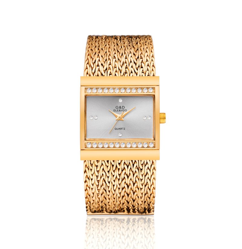 Ladies Wrist Watches Woman Famous Brand Dress Square Design Female Wristwatch Gold Stainless Steel Clock Montre Femme 2024 - Image 9