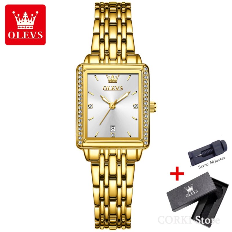 OLEVS 9995 Elegant Quartz Ladies Womens Wristwatces Date Watch for Women Luxury Waterproof Luminous Watches Relojes Para Mujer - Image 13