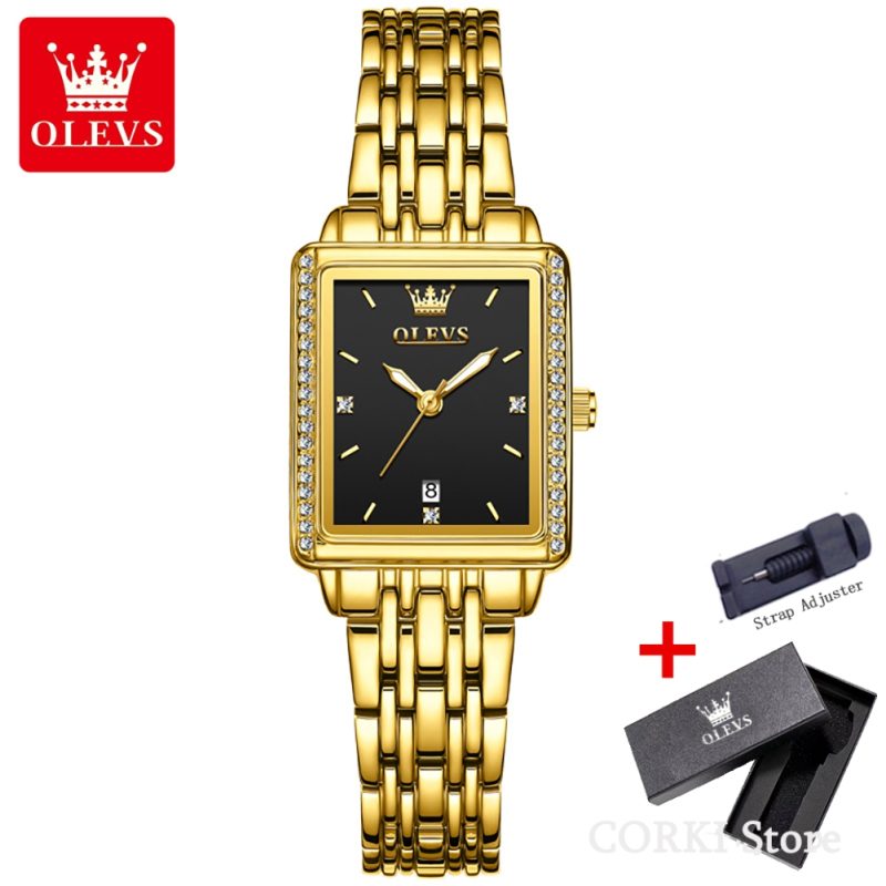 OLEVS 9995 Elegant Quartz Ladies Womens Wristwatces Date Watch for Women Luxury Waterproof Luminous Watches Relojes Para Mujer - Image 14