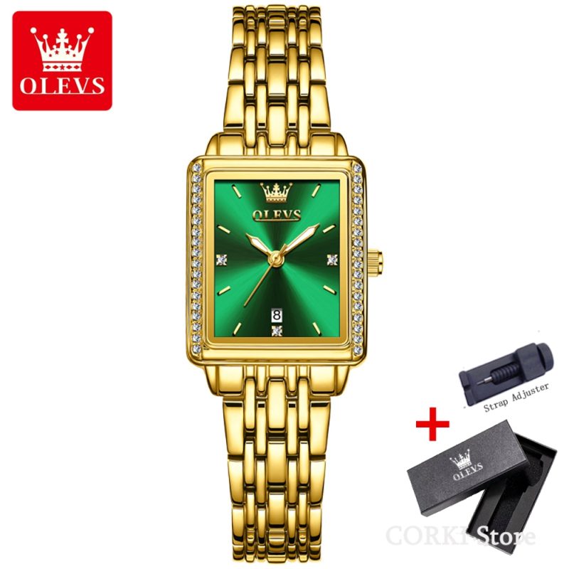 OLEVS 9995 Elegant Quartz Ladies Womens Wristwatces Date Watch for Women Luxury Waterproof Luminous Watches Relojes Para Mujer - Image 15
