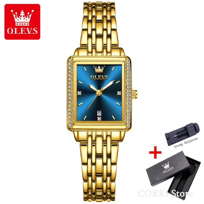 OLEVS 9995 Elegant Quartz Ladies Womens Wristwatces Date Watch for Women Luxury Waterproof Luminous Watches Relojes Para Mujer - Image 16