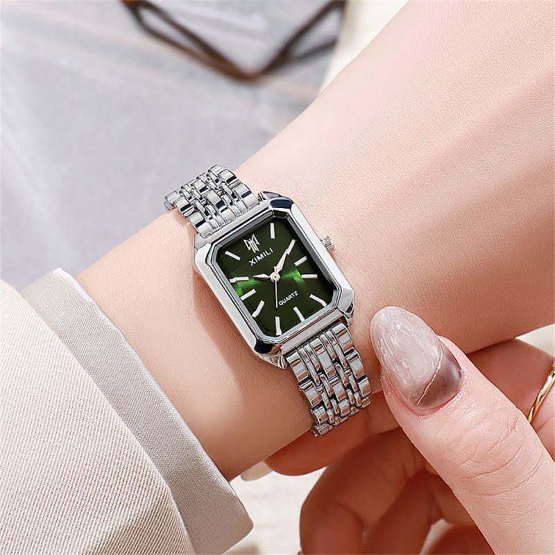 Ladies Watch Luxury Gold Square Simple Luxury Quartz Watch Fashion Stainless Steel Women's Business Clock Dress Gift Watches - Image 7