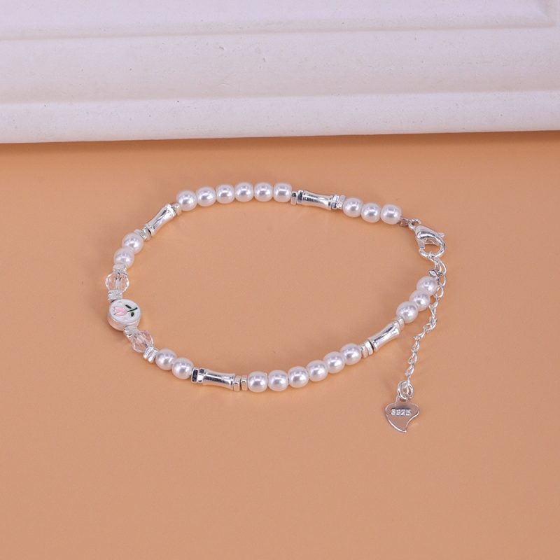 New 925 Silver Gold Color Geometric Beads Adjustable Punk String Bracelet For Woman Girl Fashion Jewelry Gift Dropship Wholesale - Image 34