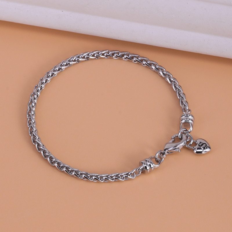 New 925 Silver Gold Color Geometric Beads Adjustable Punk String Bracelet For Woman Girl Fashion Jewelry Gift Dropship Wholesale - Image 35
