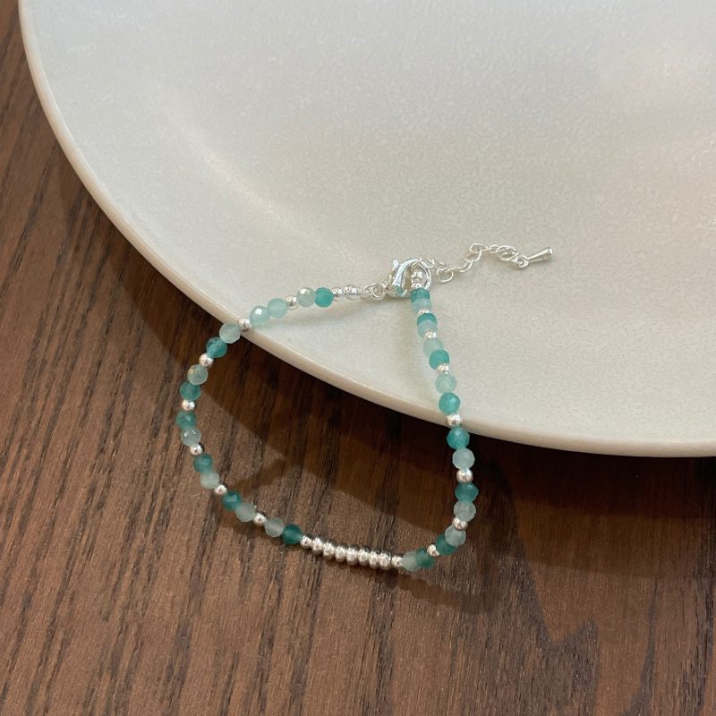 New 925 Silver Gold Color Geometric Beads Adjustable Punk String Bracelet For Woman Girl Fashion Jewelry Gift Dropship Wholesale - Image 49