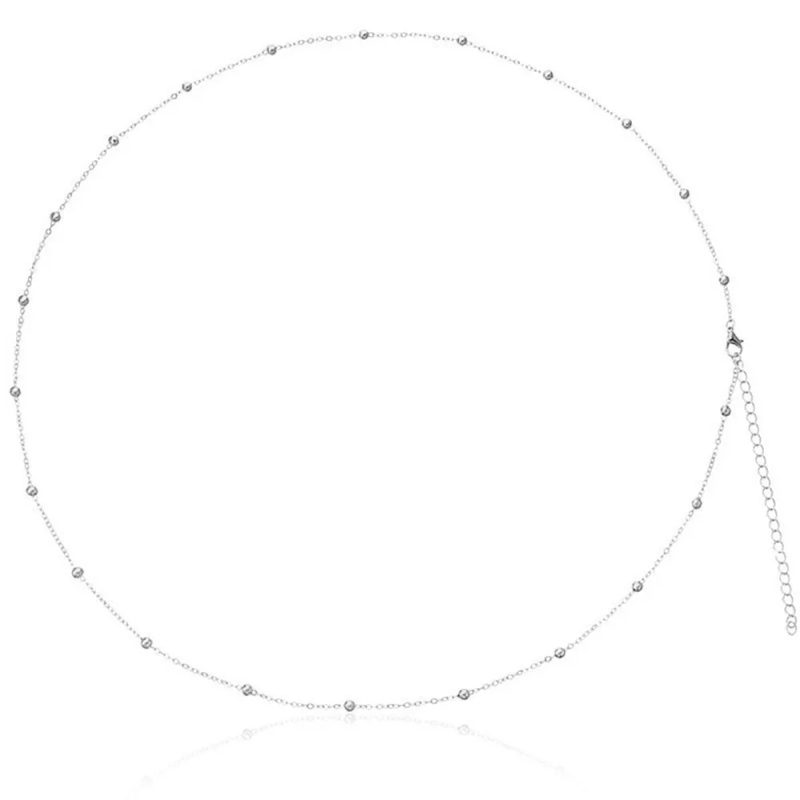 Adjustable Bikini Body Jewelry for Women, Waist Chains for Women Gold Plated Body Chains Satellite Beads Rope Belly Belt Chains - Image 7