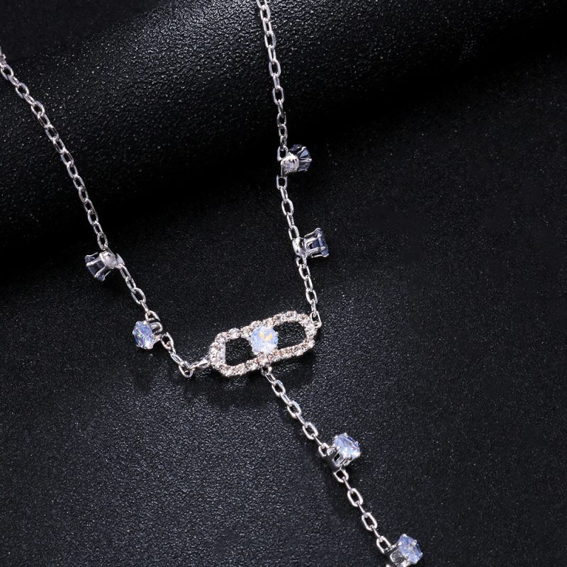 Moon CrHand Chain Bracelet Ring Gold Plated Handmade Chains Connecting Jewelry for Women Trendy Gift - Image 6