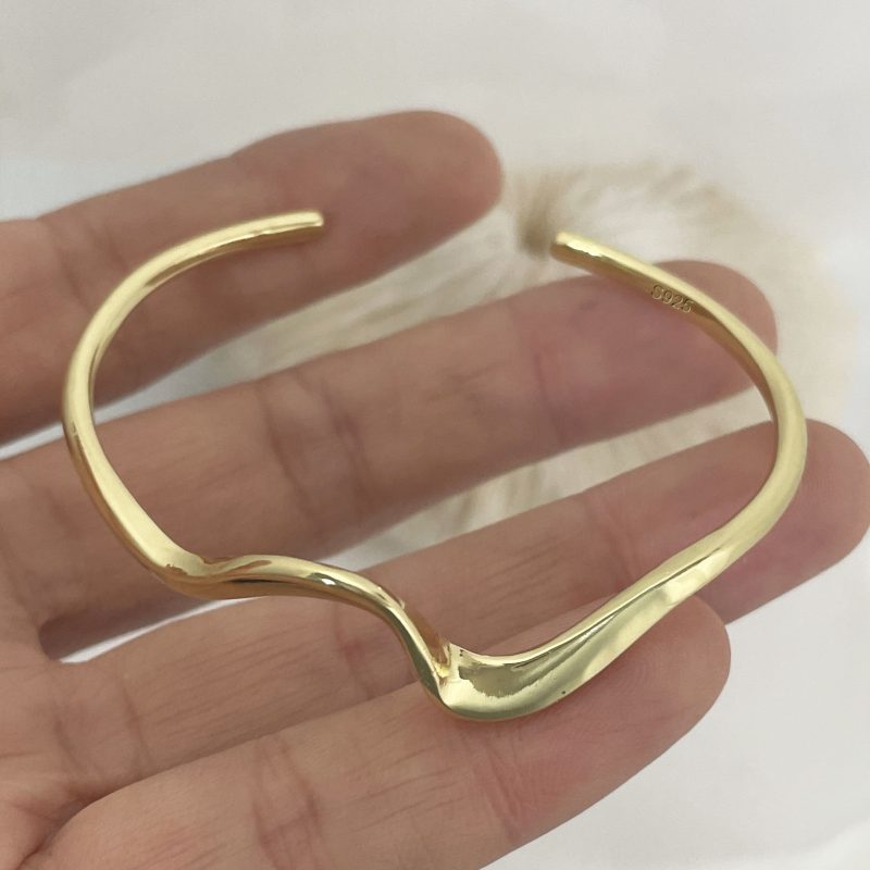 925 Sterling Silver Bracelets for Women Chain Accessories Trend Vintage Simple Heart Pendant Party Jewelry Gift - Image 17