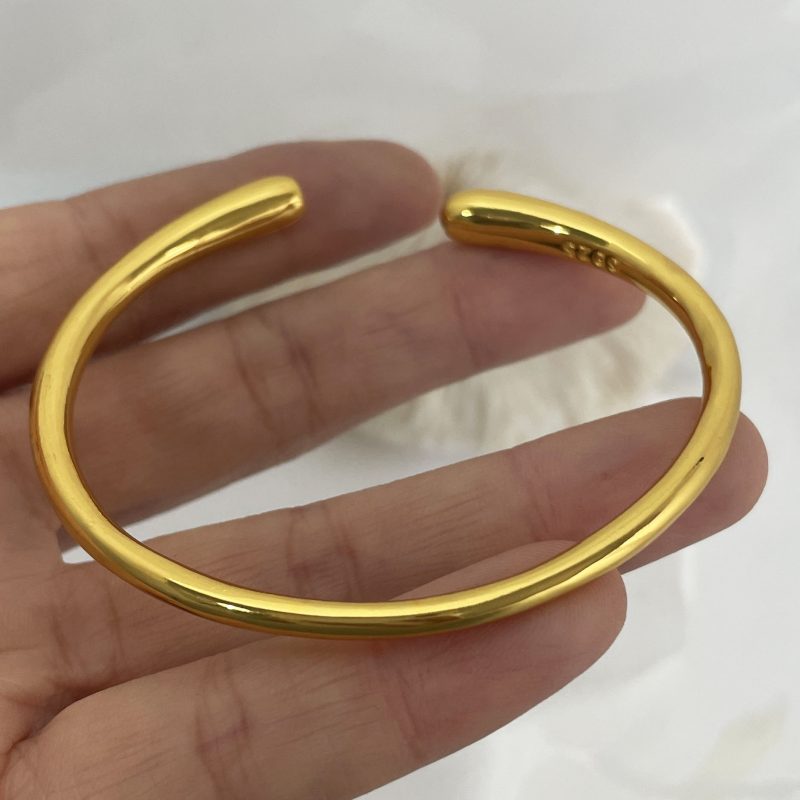 925 Sterling Silver Bracelets for Women Chain Accessories Trend Vintage Simple Heart Pendant Party Jewelry Gift - Image 23