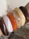 Vintage Acrylic Irregular Geometric Exaggerated Chunky Bangles for Women Resin Statement Charm Bracelet Bangle Jewelry Gifts
