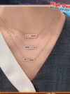 S925 sterling silver Divas’ Dream series necklace exquisite fan-shaped designer jewelry pendant elegant fashion luxury