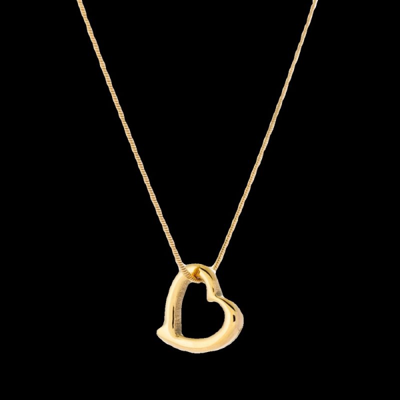 Stainless Steel Hollow Love Heart Pendant Snake Chain Necklace For Women Gold Color Clavicle Chain Non-fading Jewelry Gifts New - Image 6