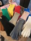 Fashion Touch Screen Knitted Gloves Women Winter Gloves Warm Riding Gloves Solid Fluffy Work Gloves Y2k Harajuku Kawaii Mittens