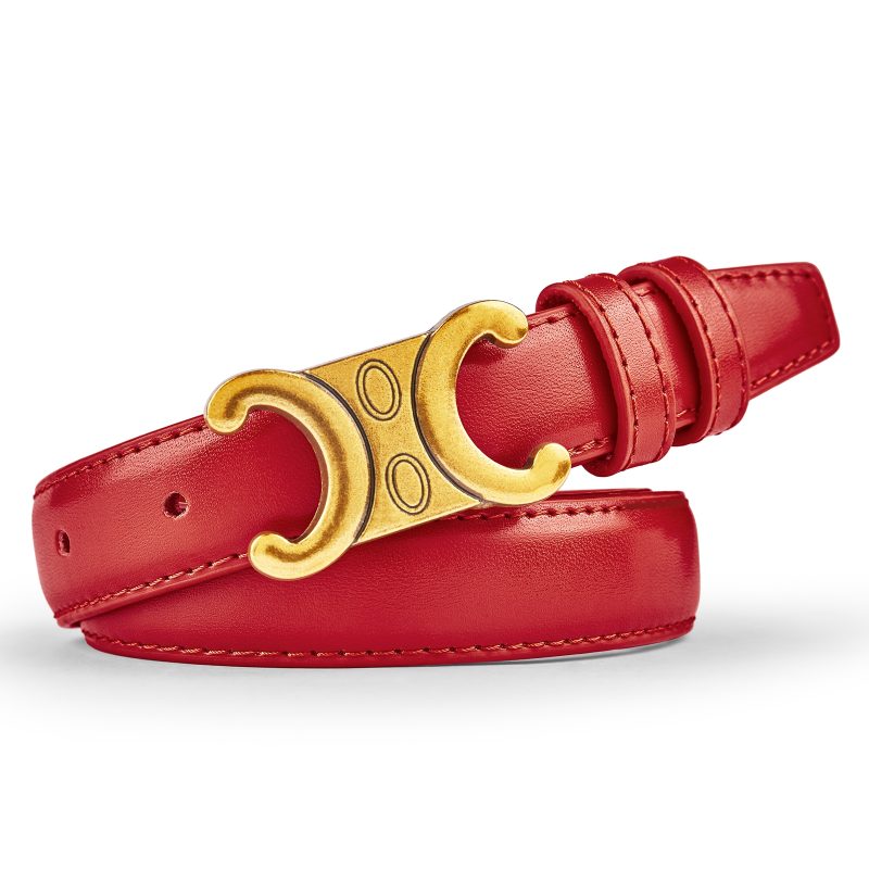 Fashion Women Genuine Leather Belt High Quality Gold Buckle Best Matching Dress Jeans Belt for women - Image 7