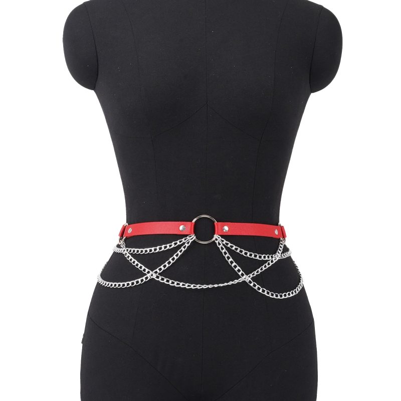 Fashion Belt Female Street Style Waist Chain Tassels Belt Adjustable casual Decorative Belly Chain Gothic Clothing Accessories - Image 8