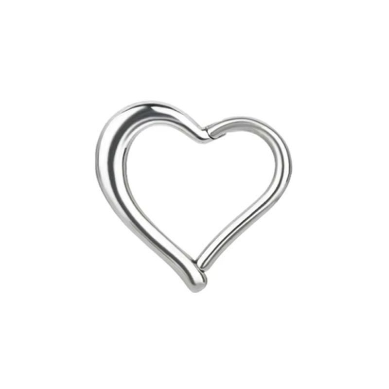 Flower Snake Heart Moon Waterdrop Helix Septum Piercing Teardrop Tusk Daith Conch Hoop Earring Clicker Segment Nose Rings 16G - Image 18