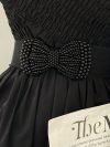 2024 Women's Elastic Wide Belt Pearl Waist Cover Versatile Dress Decoration High Quality Wide Pearl Bow Brown Belt