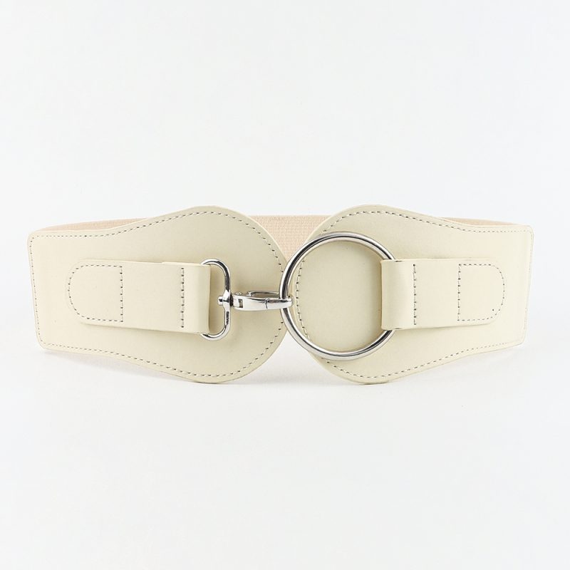 Luxury ladies wide belt elastic vintage buckle leather wide fashion wild pin buckle women's belt waist seal belt cintura donna - Image 8