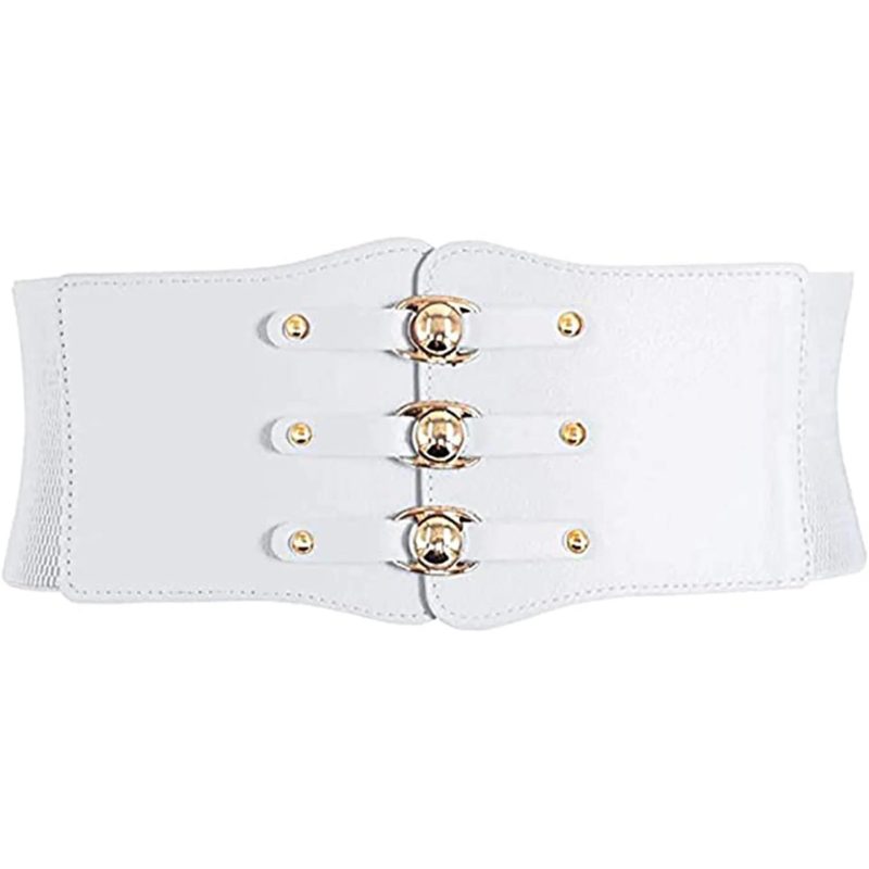 Elastic Wide Corset Belts for Women Waist Plus Size Belt Female Dress Waistband Big Stretch Cummerbunds Clothes Accessory Black - Image 7