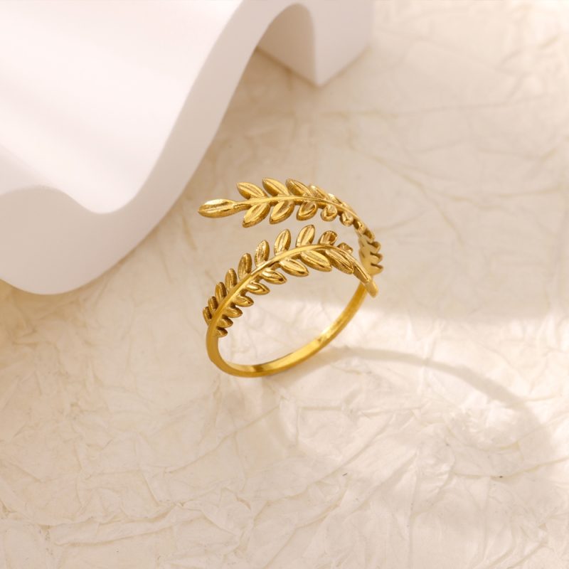 Stainless Steel Zircon Geometric Rings For Women Luxury Evil Eye Gold Color Adjustable Trendy Wedding Aesthetic Jewerly Gift - Image 32