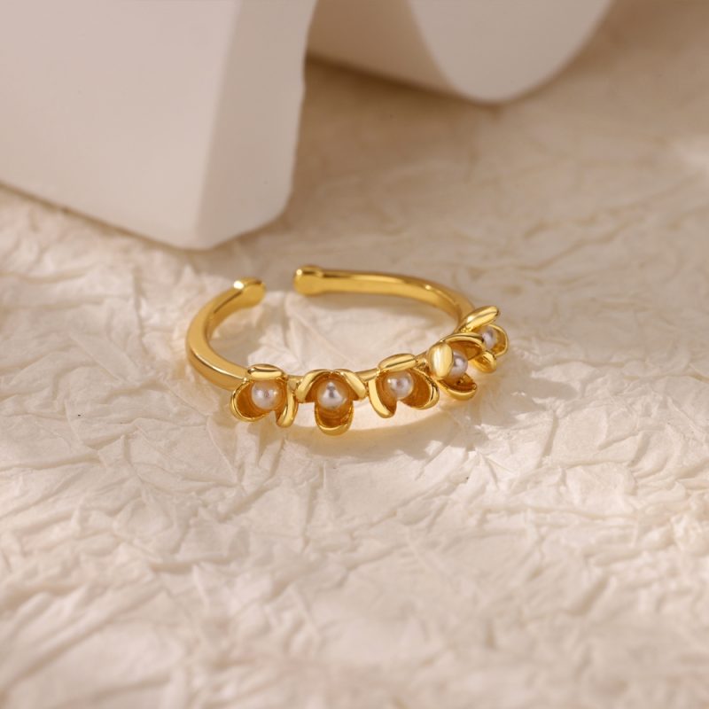 Stainless Steel Zircon Geometric Rings For Women Luxury Evil Eye Gold Color Adjustable Trendy Wedding Aesthetic Jewerly Gift - Image 33