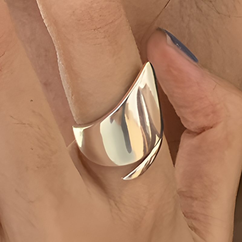 VENTFILLE 925 Sterling Silver Rings INS Fashion Hip Hop Vintage Couples Hollow Lines Punk Thai Silver Party Adjustable Jewelry - Image 64