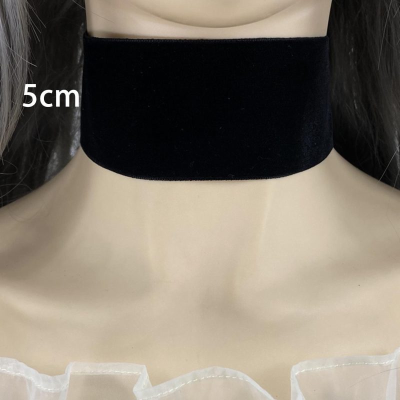 Fashion Sexy Punk Gothic Black Velvet Choker Necklaces Simple Vintage Clavicle Neck Chain Women Girls Party Jewelry Accessories - Image 13