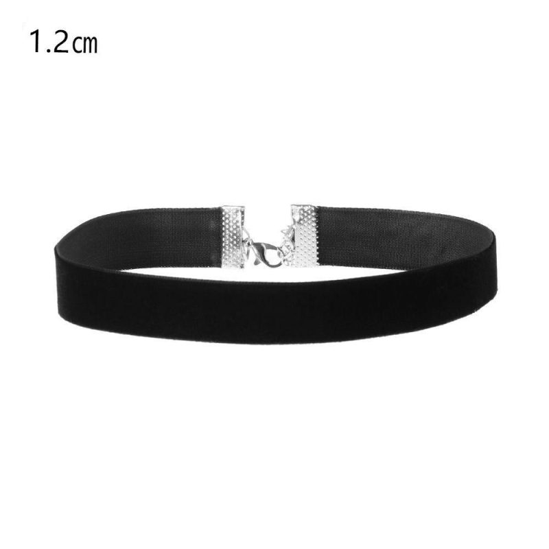 Fashion Sexy Punk Gothic Black Velvet Choker Necklaces Simple Vintage Clavicle Neck Chain Women Girls Party Jewelry Accessories - Image 16