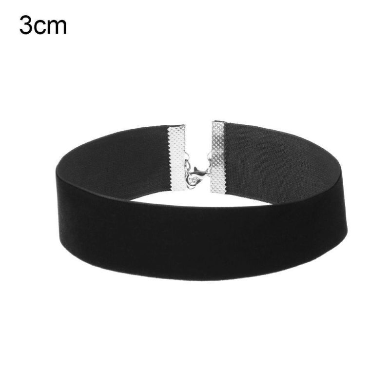 Fashion Sexy Punk Gothic Black Velvet Choker Necklaces Simple Vintage Clavicle Neck Chain Women Girls Party Jewelry Accessories - Image 17