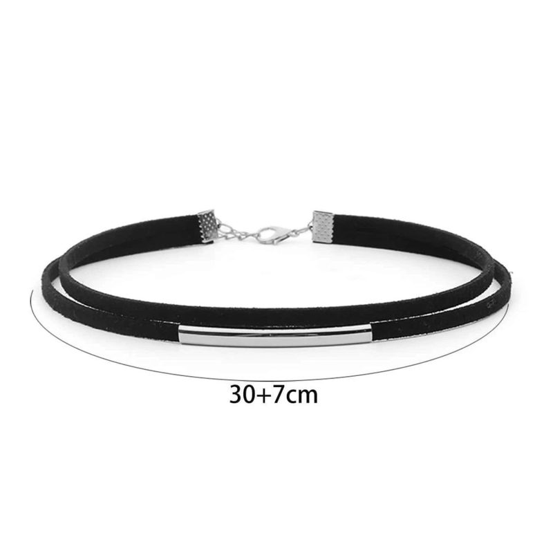 Fashion Sexy Punk Gothic Black Velvet Choker Necklaces Simple Vintage Clavicle Neck Chain Women Girls Party Jewelry Accessories - Image 20