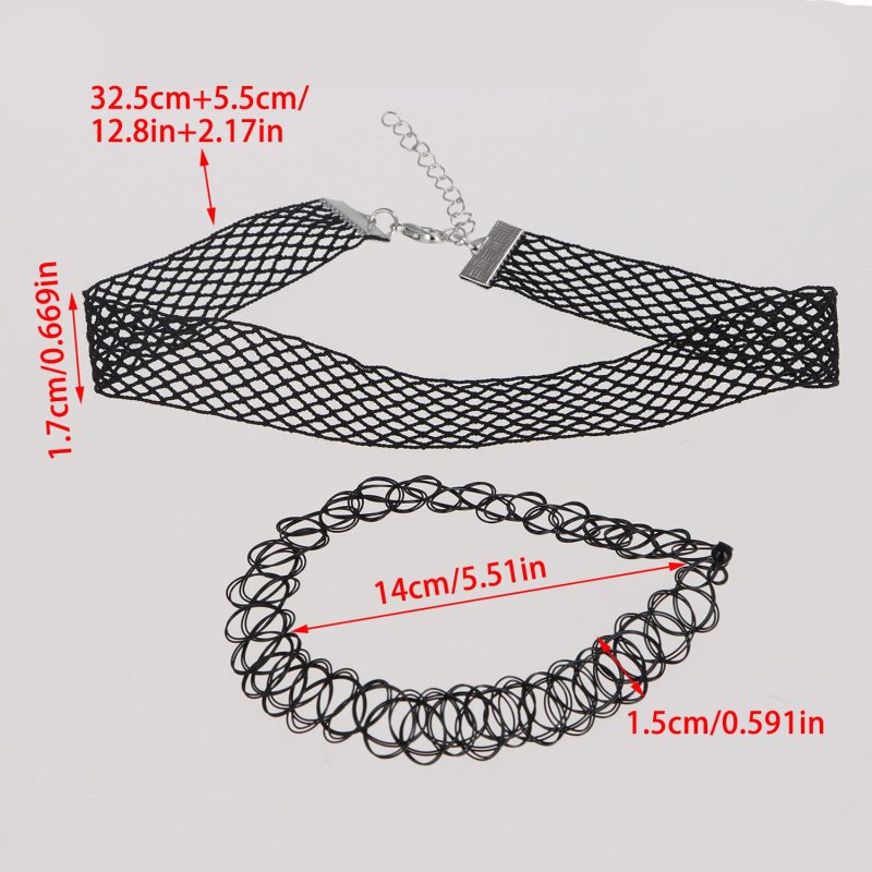 Fashion Sexy Punk Gothic Black Velvet Choker Necklaces Simple Vintage Clavicle Neck Chain Women Girls Party Jewelry Accessories - Image 23