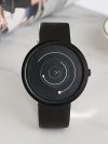 1pcNew Concept Pointless Creative Wormhole Academy Style Couple Student Versatile Watch Black Technology Trend Personality
