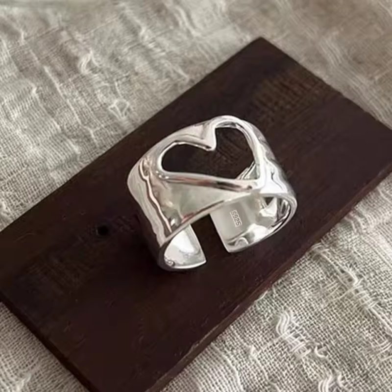 VENTFILLE 925 Sterling Silver Rings New Party Jewelry Vintage Charm Double Layer Geometric Nail Design Accessories Gift Dropship - Image 53