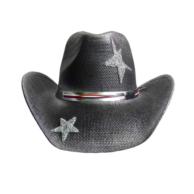 Navy blue western cowboy straw hat custom men and women retro jazz straw hat hollow hat sun hat sombrero cowboy - Image 16