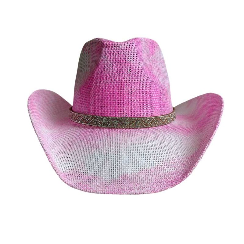 Navy blue western cowboy straw hat custom men and women retro jazz straw hat hollow hat sun hat sombrero cowboy - Image 21