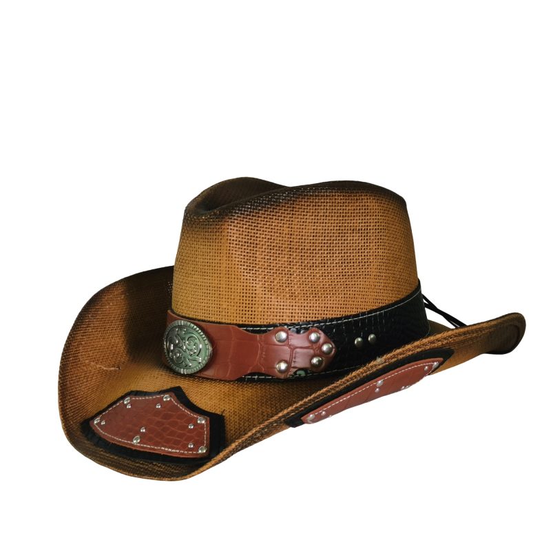 Retro Western Cowboy Straw hat men women Fashion Large Brim straw hat Party Outdoor summer Sunshade Jazz Hat sombrero vaquero - Image 30