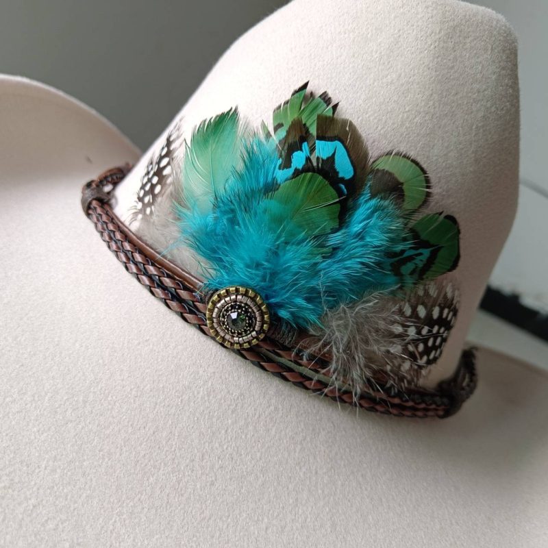 New 9CM Wide Brim Western Cowboy Hat For Men's Vintage Fascinator Cowgirl Jazz Hat Cloche Church Caps Sombrero Hombre - Image 6