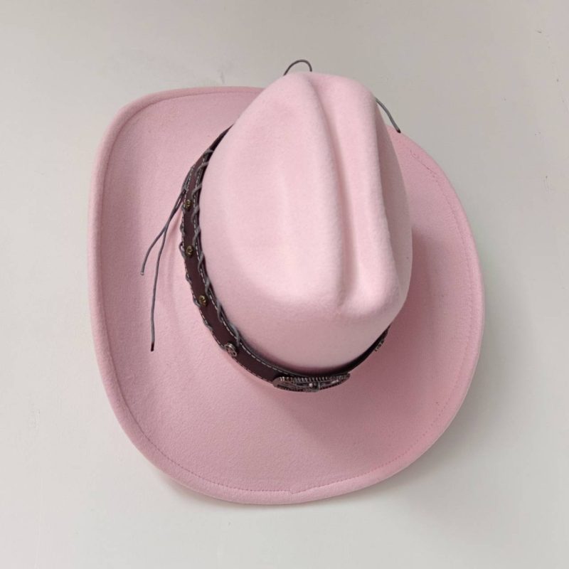 New 9CM Wide Brim Western Cowboy Hat For Men's Vintage Fascinator Cowgirl Jazz Hat Cloche Church Caps Sombrero Hombre - Image 12