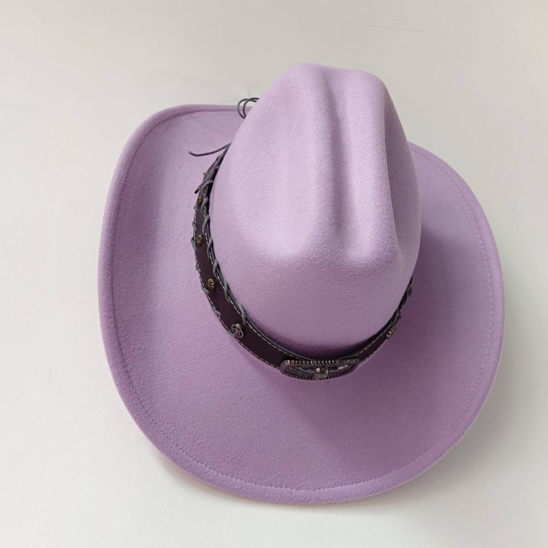 New 9CM Wide Brim Western Cowboy Hat For Men's Vintage Fascinator Cowgirl Jazz Hat Cloche Church Caps Sombrero Hombre - Image 19