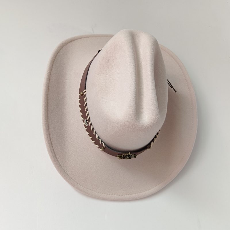 New 9CM Wide Brim Western Cowboy Hat For Men's Vintage Fascinator Cowgirl Jazz Hat Cloche Church Caps Sombrero Hombre - Image 28