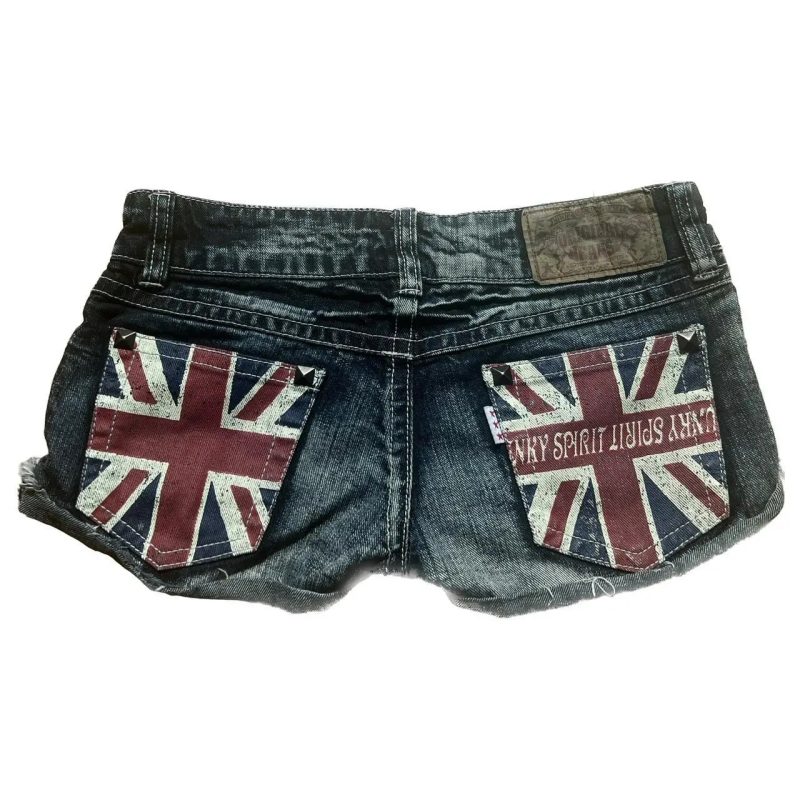 Vintage Graphic Print Y2K Pants Streetwear Womens Shorts Fashion Hip-hop Short Jeans Women Clothing Casual Sexy Shorts for Women - Image 10