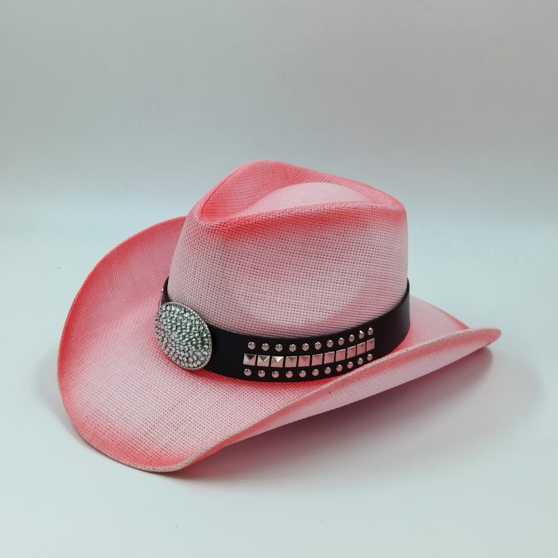 Hand-painted Western Cowboy hat Bronze green hat for men women Large Brim stiff straw hat summer sombrero vaquero hombreковбойс - Image 15