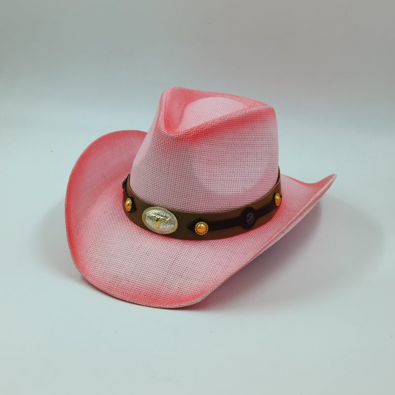 Hand-painted Western Cowboy hat Bronze green hat for men women Large Brim stiff straw hat summer sombrero vaquero hombreковбойс - Image 16