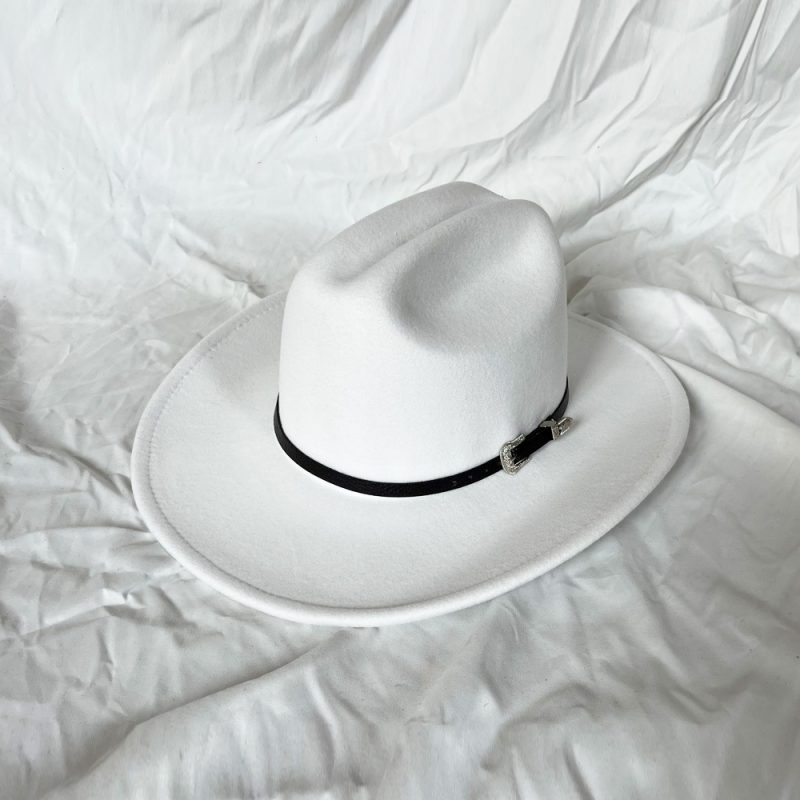 Vintage Western Cowboy Hat For Men's Gentleman Lady Jazz Cowgirl With Leather Wide Brim Cloche Church Sombrero Hombre Caps - Image 8