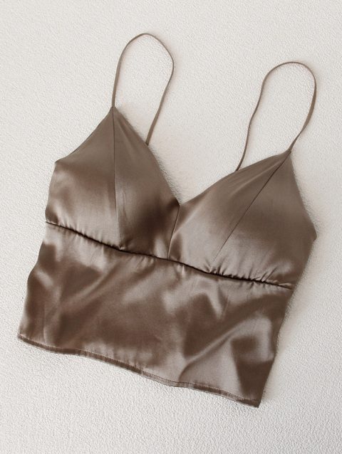 Women 19mm Mulberry Silk Camisole with Bra Pad Breathable&Lightweight with Chest Pad Luxury Pearlescent 6A Grade Mulberry Silk