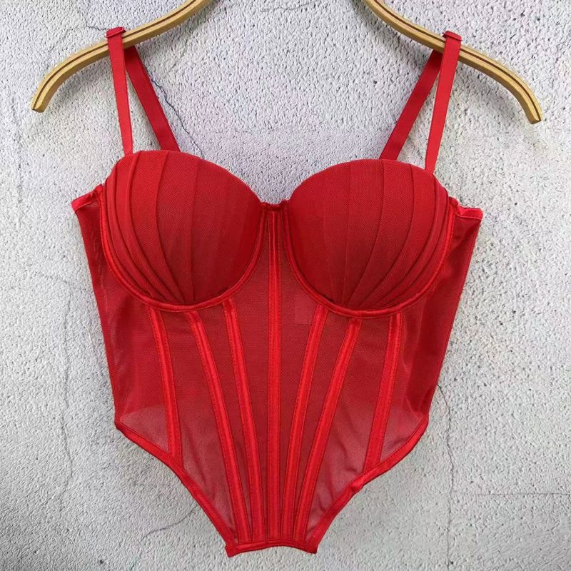 Y2k Tops Shirts for Women Clothing Camis Tees Tank Top Women Clothes Sexy Corset Hotsweet Party Club Stage Show Underwear - Image 15